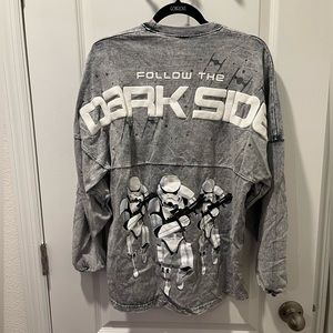 STAR WARS Storm trooper Dark Side RunDisney Spirit Jersey (Disney) size S